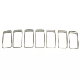 Baguette et bande protectrice, grille de radiateur BLIC 6502-07-3206998BP pour JEEP GRAND CHEROKEE 3.0 CRD V6 4x4 - 250cv