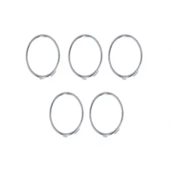 Cadre, projecteur antibrouillard avant BLIC 6502-07-9548918PP pour VOLKSWAGEN TIGUAN 1.4 TSI - 160cv