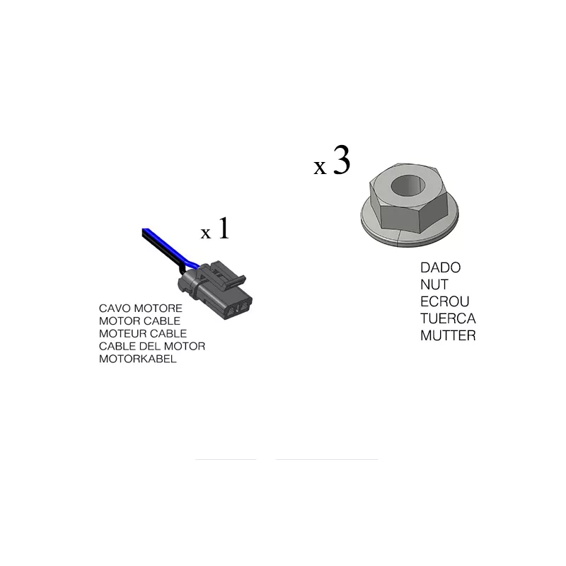 Lève-vitre avant droit MIRAGLIO 30/1590 - Visuel 2