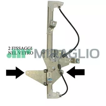 Lève-vitre arrière droit MIRAGLIO OEM 9224E9