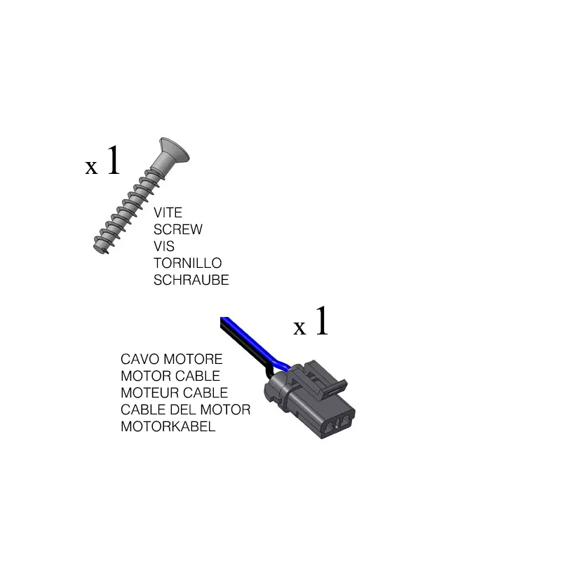 Lève-vitre arrière gauche MIRAGLIO 30/3022 - Visuel 2