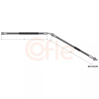 Flexible de frein COFLE [92.BH.FD178]
