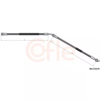 COFLE 92.BH.FD179 - Flexible de frein