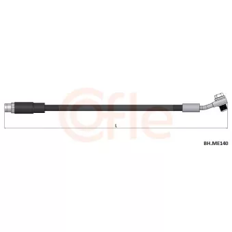 COFLE 92.BH.ME140 - Flexible de frein