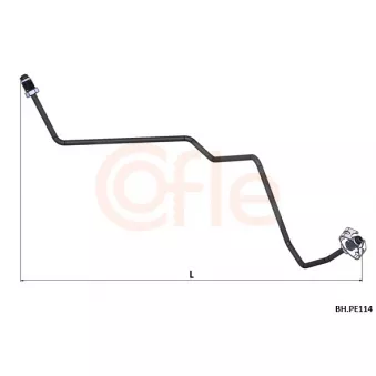 COFLE 92.BH.PE114 - Flexible de frein