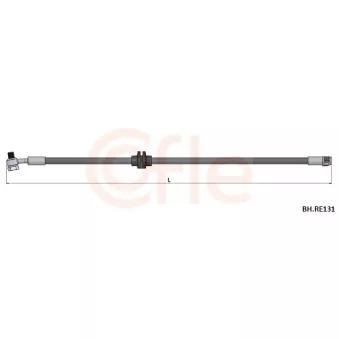 COFLE 92.BH.RE131 - Flexible de frein