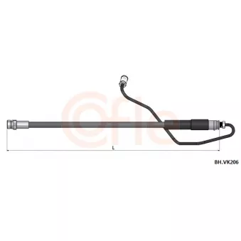 COFLE 92.BH.VK206 - Flexible de frein