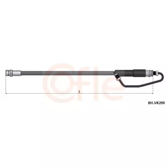 COFLE 92.BH.VK209 - Flexible de frein