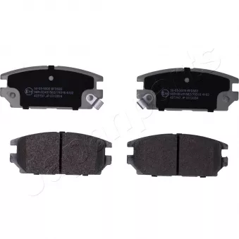 JAPANPARTS PA-5000AF - Jeu de 4 plaquettes de frein avant