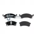 Jeu de 4 plaquettes de frein avant JAPANPARTS [PAW33JM]