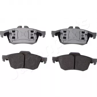 JAPANPARTS PP-0711AF - Jeu de 4 plaquettes de frein avant