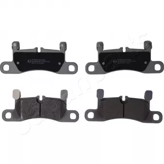 JAPANPARTS PP-0933AF - Jeu de 4 plaquettes de frein avant