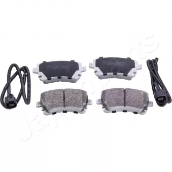JAPANPARTS PP-0939AF - Jeu de 4 plaquettes de frein avant