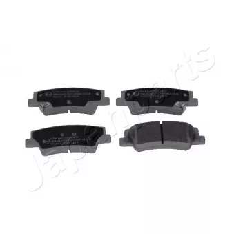 JAPANPARTS PP-K16AF - Jeu de 4 plaquettes de frein avant