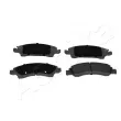 Jeu de 4 plaquettes de frein avant ASHIKA [50-0W-W35]