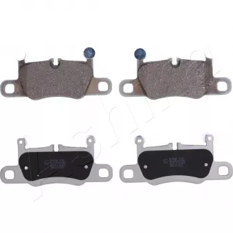 ASHIKA 51-02-0936 - Jeu de 4 plaquettes de frein avant