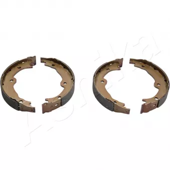 ASHIKA 55-02-274 - Jeu de mâchoires de frein