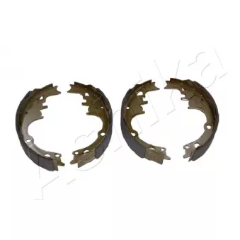 ASHIKA 55-0W-W13 - Jeu de mâchoires de frein