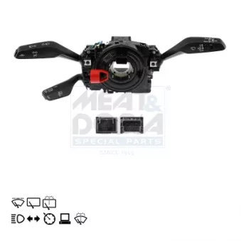 Commutateur de colonne de direction MEAT & DORIA 231919 pour AUDI Q3 45 TFSI quattro - 230cv