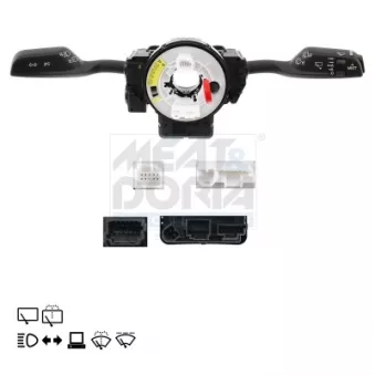 Commutateur de colonne de direction MEAT & DORIA 231926 pour ALFA ROMEO STELVIO 2.2 D - 190cv