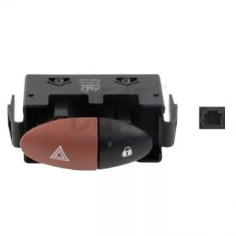 Interrupteur de signal de détresse MEAT & DORIA 236020 pour RENAULT MASTER 2.3 DCI (FWD) - 146cv