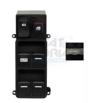 Interrupteur, lève-vitre avant gauche MEAT & DORIA 26732 pour RENAULT LOGAN 2.2 i-CTDI - 140cv