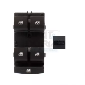 Interrupteur, lève-vitre avant gauche MEAT & DORIA 26831 pour CHEVROLET AVEO 1.2 - 69cv