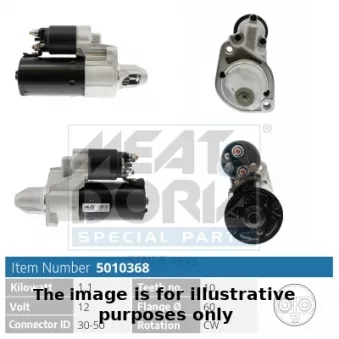 Démarreur MEAT & DORIA OEM 0061513701