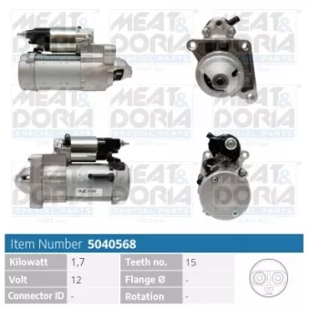 Démarreur MEAT & DORIA OEM 8593851