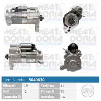 Démarreur MEAT & DORIA OEM CPLA11001BF