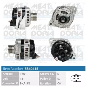 Alternateur MEAT & DORIA OEM 51929089