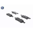 ACKOJA A26-0244 - Jeu de 4 plaquettes de frein arrière