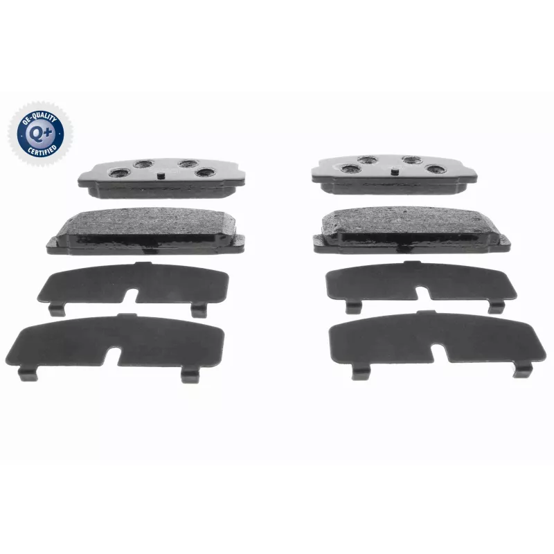 Jeu de 4 plaquettes de frein arrière ACKOJA A32-0032 - Visuel 1