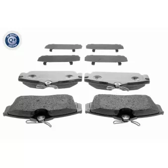 Jeu de 4 plaquettes de frein avant ACKOJA OEM 410602F525