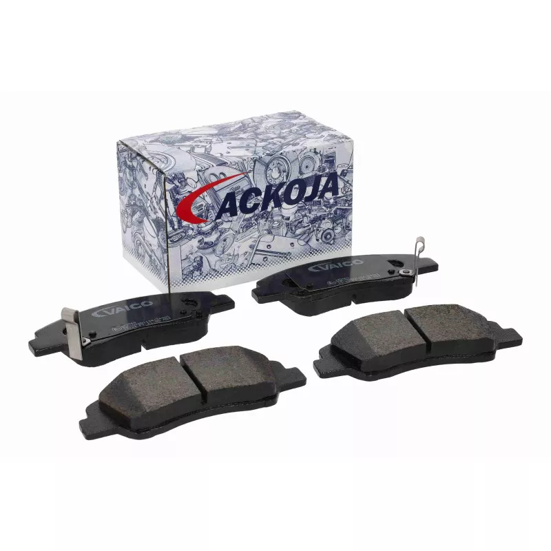 Jeu de 4 plaquettes de frein avant ACKOJA A52-2111 - Visuel 1