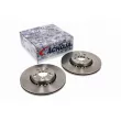 ACKOJA A70-80010 - Jeu de 2 disques de frein avant