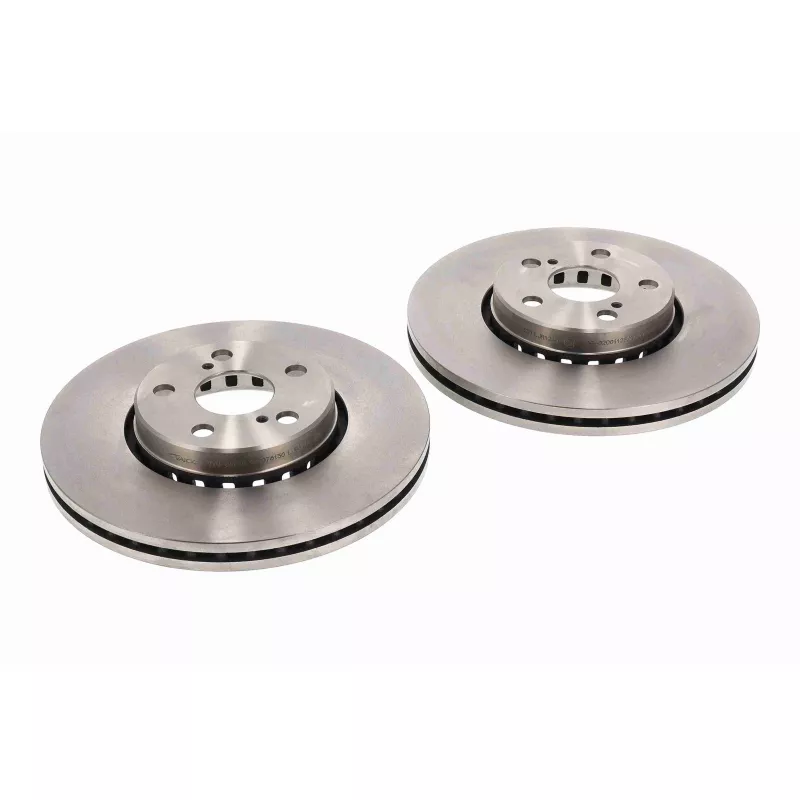 Jeu de 2 disques de frein avant ACKOJA A70-80010 - Visuel 2