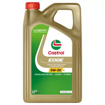 Huile moteur 5W-30 EDGE LL - 5L CASTROL 15669E