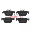 FAST FT10182 - Jeu de 4 plaquettes de frein avant