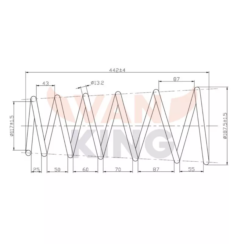 Ressort de suspension FAST FT12229K - Visuel 2