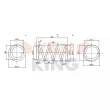 FAST FT12230K - Ressort de suspension