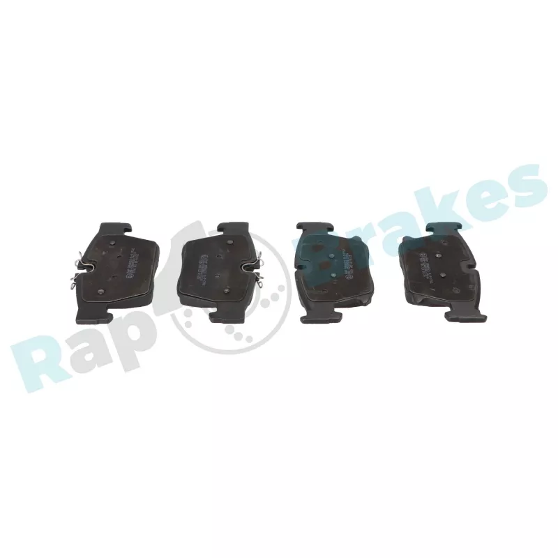 Jeu de 4 plaquettes de frein arrière RAP BRAKES R-P1752 - Visuel 2