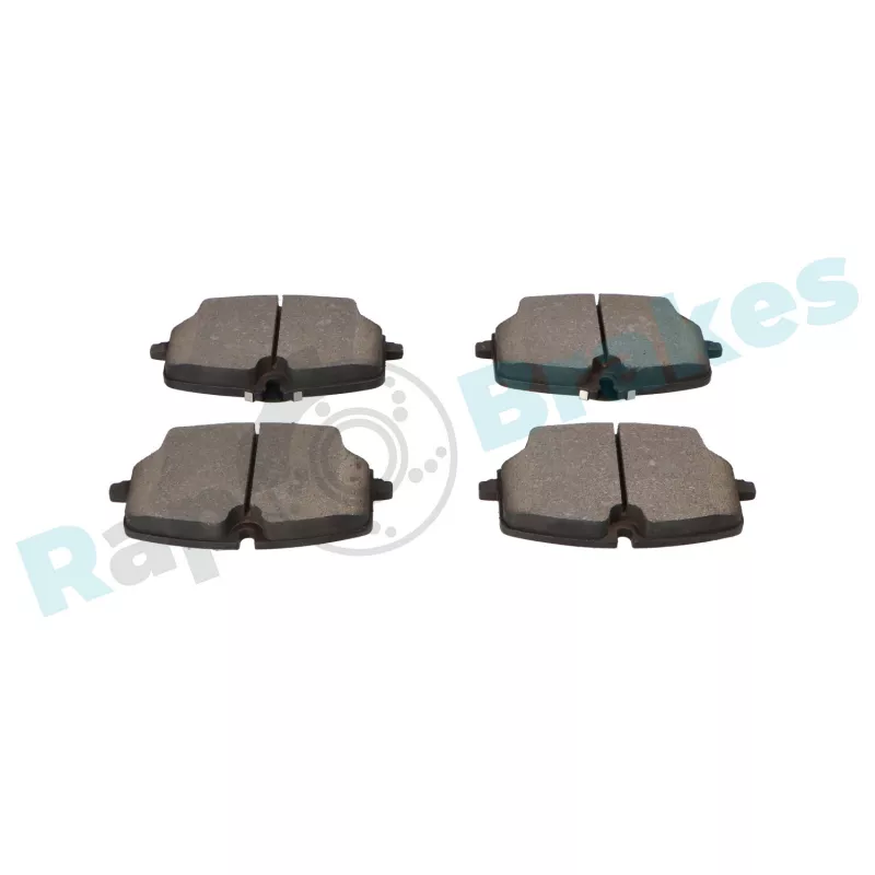 Jeu de 4 plaquettes de frein avant RAP BRAKES R-P1749 - Visuel 1