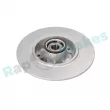 RAP BRAKES R-D1163C - Disque de frein arrière