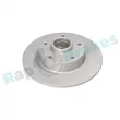 RAP BRAKES R-D1163C - Disque de frein arrière