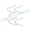 RAP BRAKES R-U0363 - Kit d'accessoires, plaquette de frein à disque