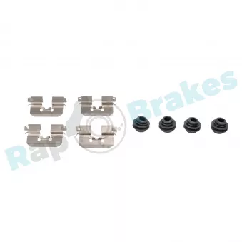Kit d'accessoires, plaquette de frein à disque RAP BRAKES R-U0361 pour MINI MINI Cooper - 136cv
