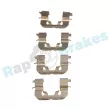 RAP BRAKES R-U0351 - Kit d'accessoires, plaquette de frein à disque