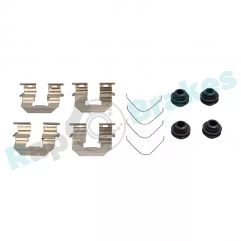 Kit d'accessoires, plaquette de frein à disque RAP BRAKES R-U0347 pour MERCEDES-BENZ T1 2.4 GDI 4WD - 188cv