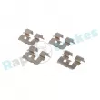 RAP BRAKES R-U0344 - Kit d'accessoires, plaquette de frein à disque